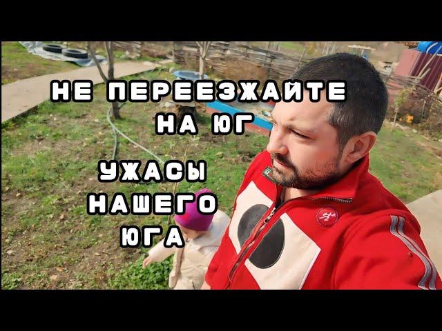 ПЕРЕЕХАЛИ НА ЮГ | ТАКОГО мы НЕ ОЖИДАЛИ | ЗИМА пришла внезапно