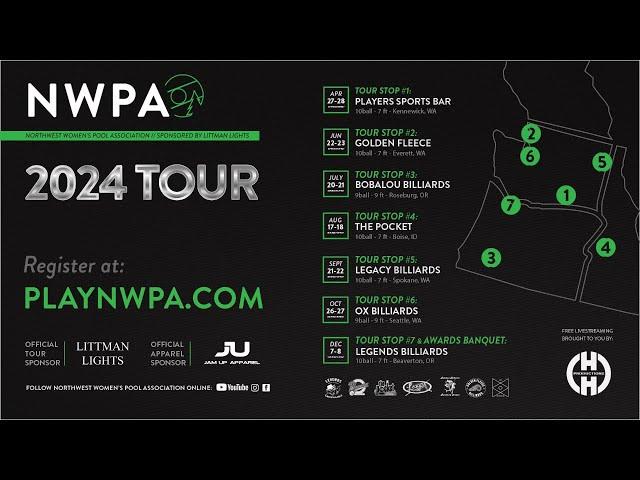 NWPA 2024 Tour Stop #6 | Day 2 | OX Billiards