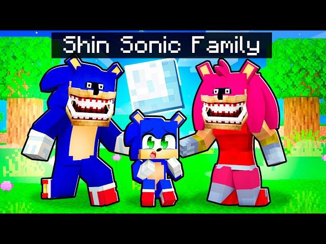 Adopted by a SHIN SONIC FAMILY in Minecraft!