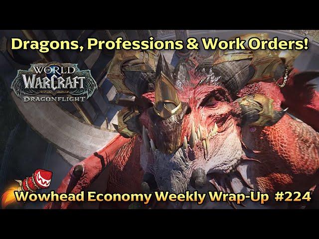 WoW Dragon Flight - Professions & Work Orders! All the details from a gold making perspective