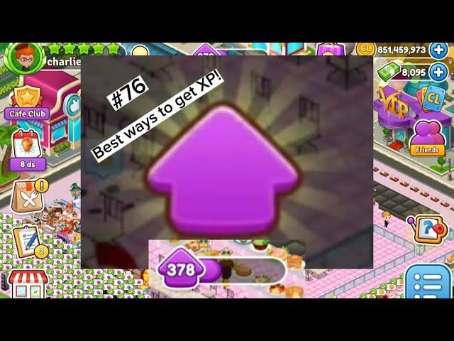 Best Ways To get XP In Cafeland! (76)