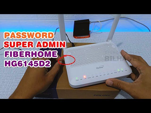 Cara Reset WiFi & Password Admin FiberHome HG6145D2 Terbaru