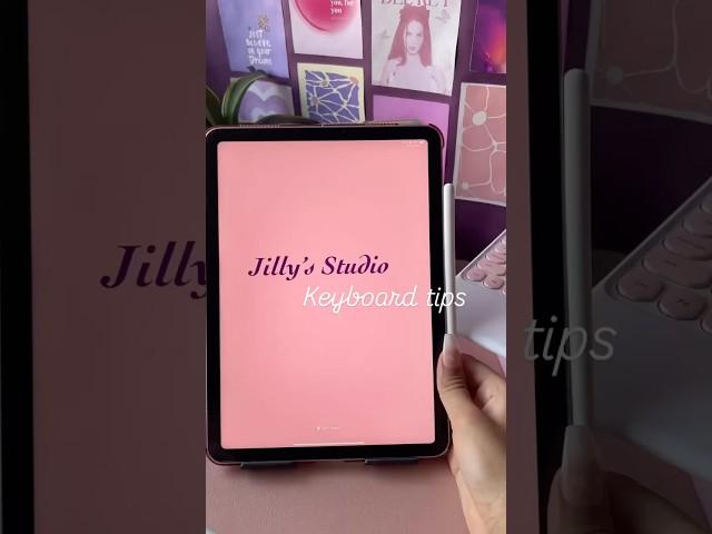 Keyboard tips #ipad #ipadtips #ipadaesthetic #ipadair #ipadpro #ipadtipsandtricks #shorts #tutorials