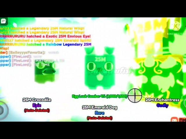 I HATCHED THIS PET WHILE STREAMING...... | ROBLOX TAPPING LEGENDS X 25M UPDATE