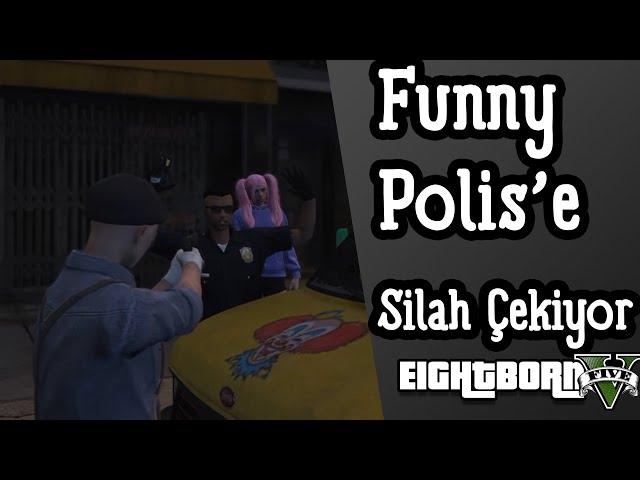 EightbornV Funny Polis'e Silah Çekiyor!! - Araba Çalıyor!! -  Funny Şehirde! - EightbornV OgrenciEvi