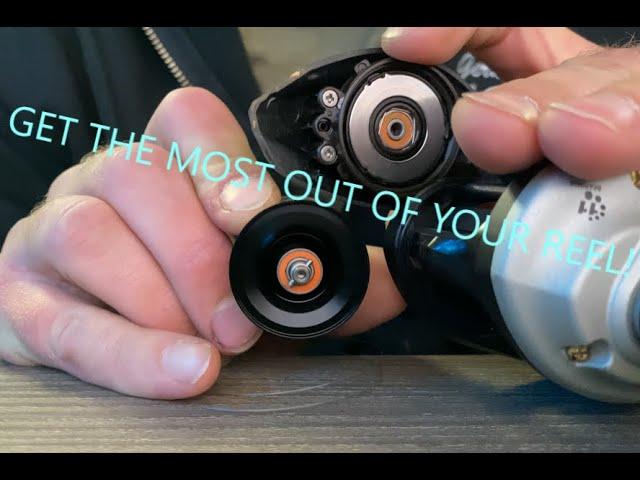 Installing BOCA BEARINGS In My Fishing Reels For MAX Casting Distance