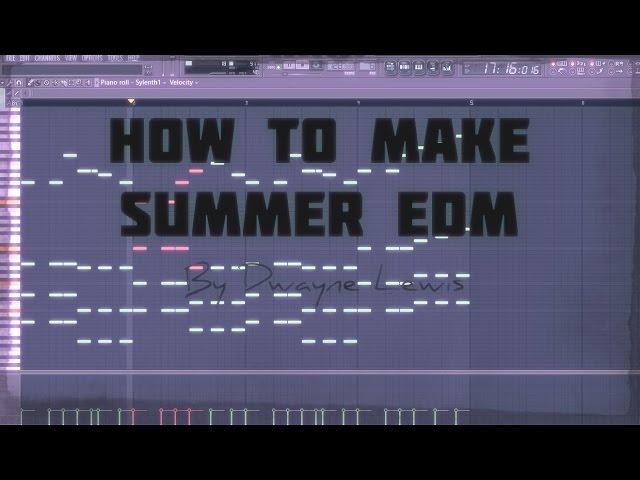 How to make nice Summer EDM/House - Fl Studio (+FREE FLP!!)