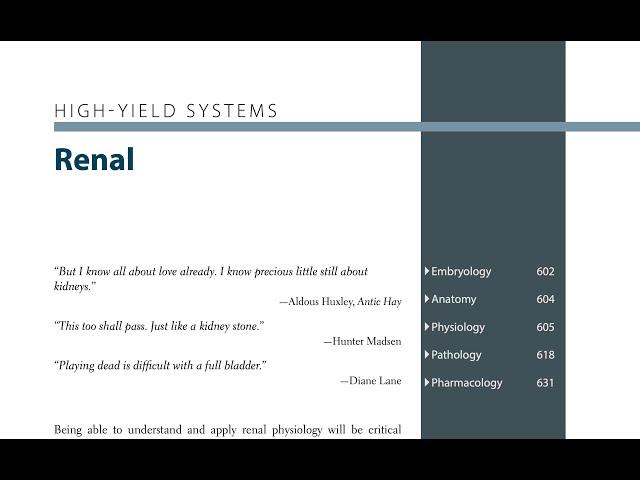 USMLE || Read With Me || First Aid - Renal