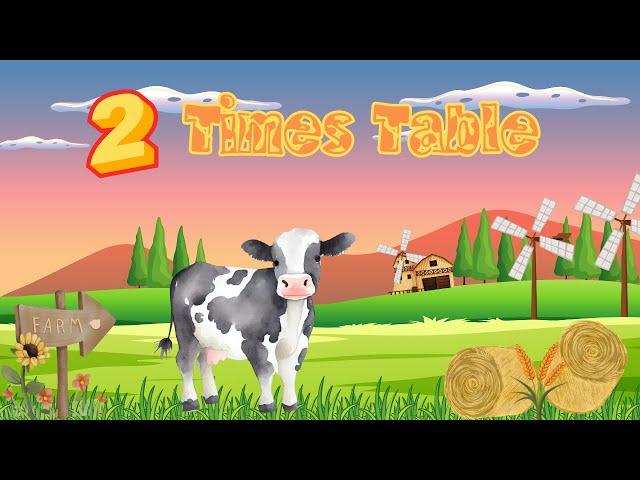 The 2 Times Table Song (Multiply by 2) | Silly School Songs