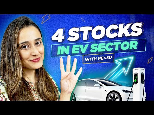 4 EV stocks in India: P/E less than 30 | Should you invest?