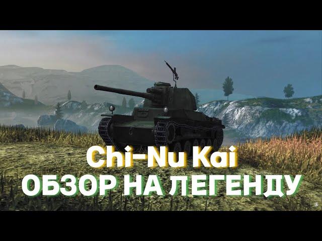 МИНИ-ОБЗОР Chi-Nu Kai в 2024 | Танк за победы | Tanks Blitz