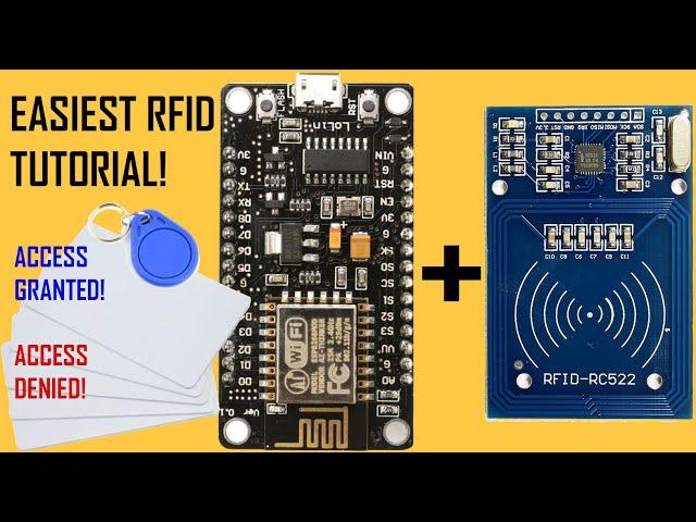 How to use RFID Reader with NodeMCU - RC522 RFID Reader Tutorial