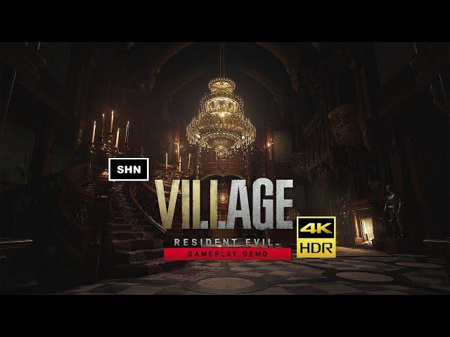 Resident Evil 8 Village PS5 Castle Demo PS5 4K/60fps HDR Hardcore Walkthrough No Commentary