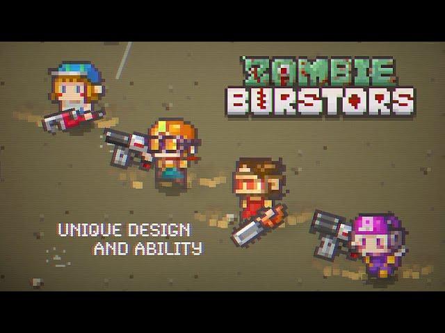 Zombie Burstors - Unity 2D Roguelike