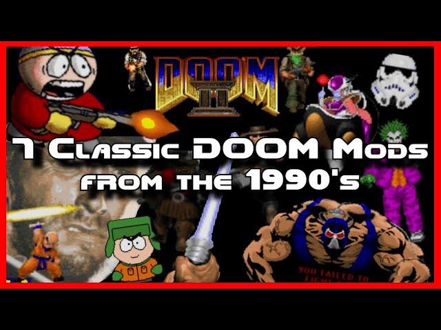 7 Classic DOOM Mods from the 1990s!