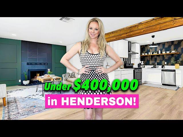 REMODELED Henderson NV House for Sale UNDER $400,000!