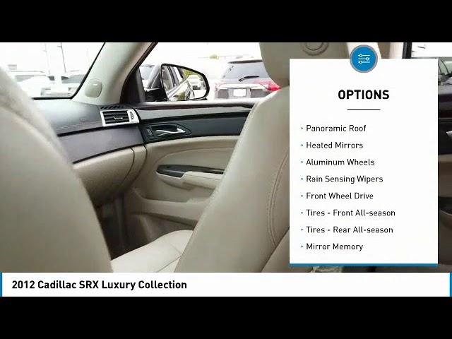 2012 Cadillac SRX K1167