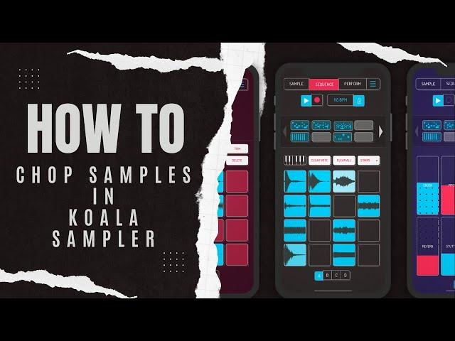 how to chop samples in Koala Sampler - tutorials ep. 8