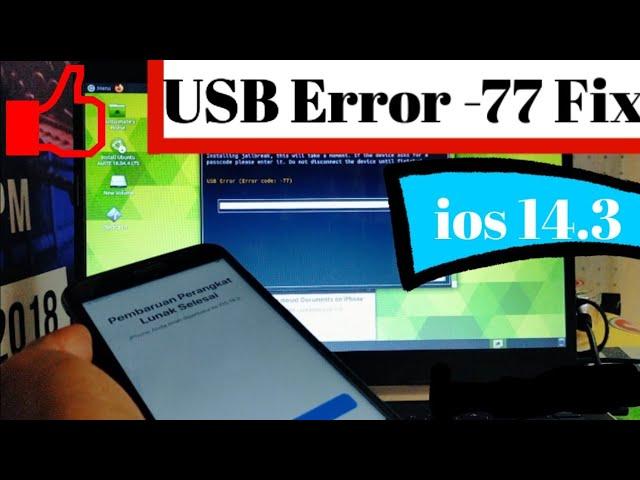 FIX USBMUX Error code -77 Ios 14.3 bypass