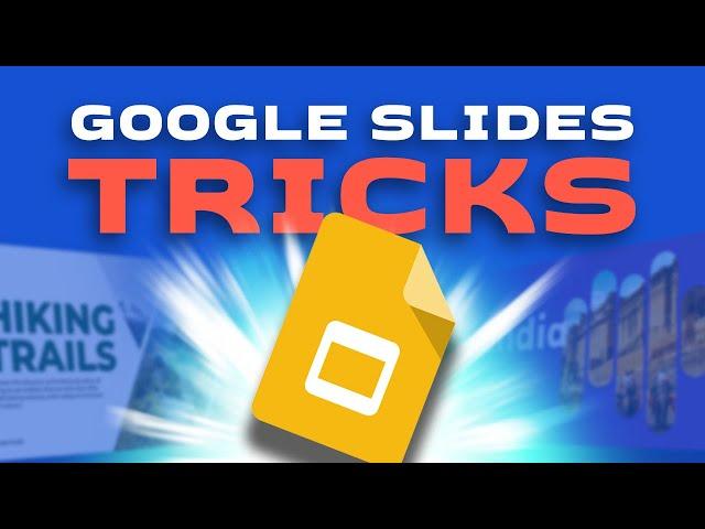 Secret GOOGLE SLIDES Tricks 