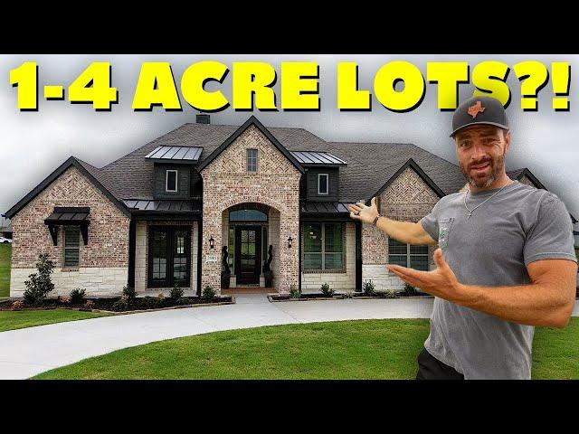 Inside AFFORDABLE DALLAS TEXAS Ranch Style Homes on Acreage with Ultra Low Property Taxes!