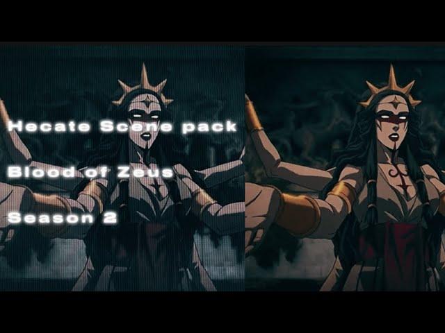 Hecate scene pack | blood of Zeus season 2