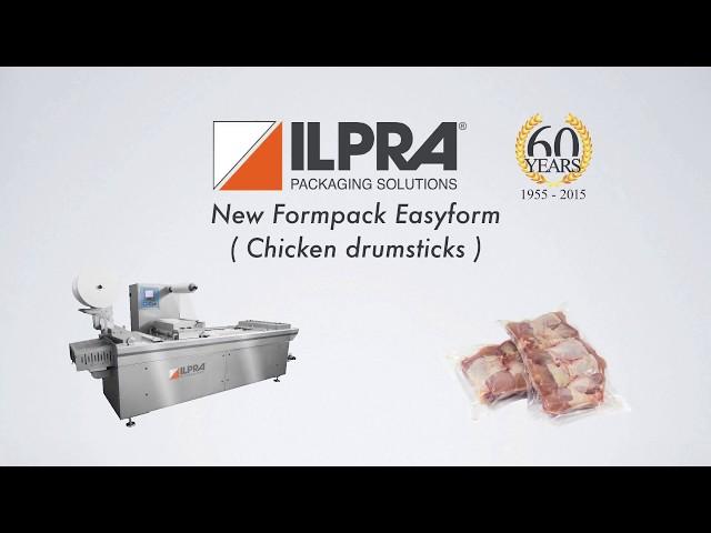 Ilpra Thermoformer - Easyform - Chicken Drumsticks packaging