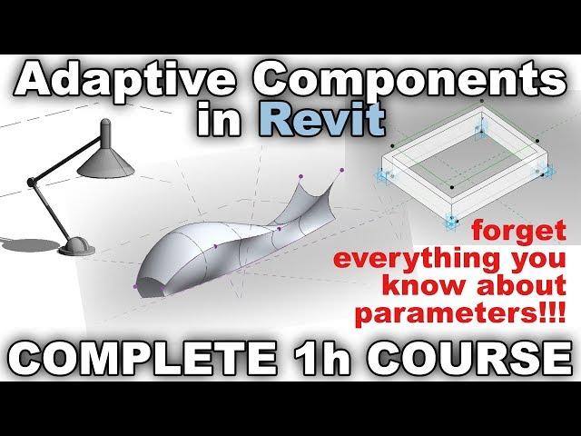 Adaptive Component Families in Revit COMPLETE 1h COURSE