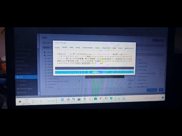 Probelm osd betaflight inav see screen with many font how to fix easy way