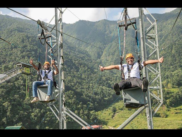 My Experience on the World’s Zippest Zip Fly in Pokhara, Nepal!