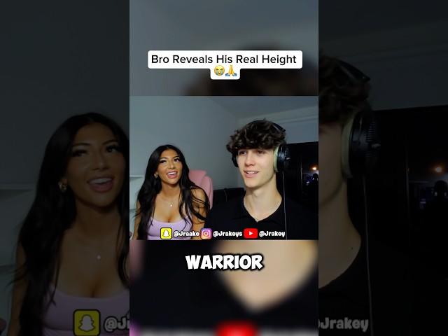 Revealing My REAL Height  #clips #rizz #comedyvideos #twitch #funny #shorts