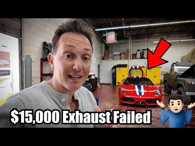 My Ferrari 458 Broke and I Am Very Surprised