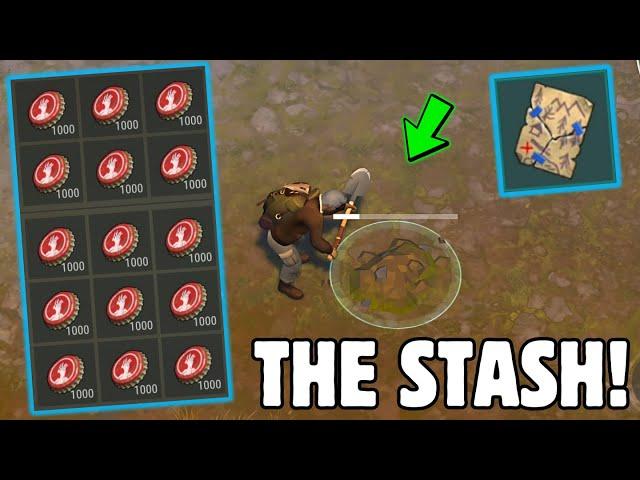 HOW TO FIND THE STASH USING RAIDERS' MAP! PURSUIT OF LUCK |  Last Day On Earth: Survival