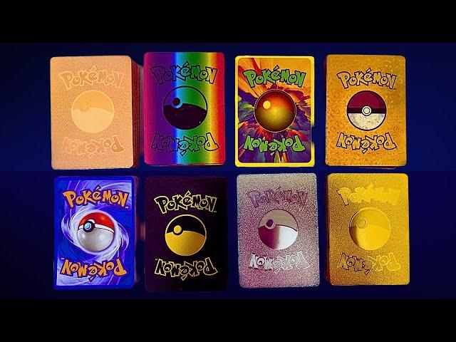 WORLD BEST COMPLETE SETS OF POKEMON CARD COLLECTIONS | 8 DIFFERENT SETS OF POKEMON CARDS #pokemon