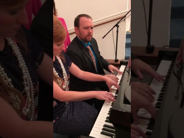 Revolving Piano Duet