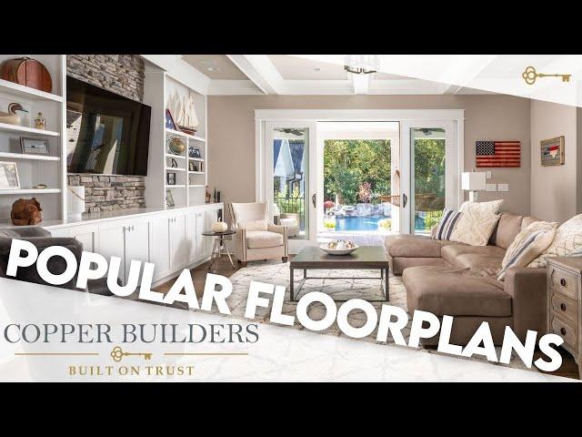 Copper Builders - 5 Most Popular Floorplans