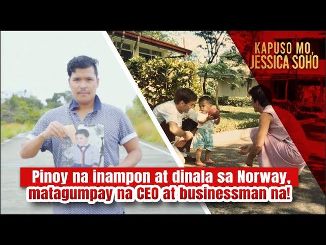 Pinoy na inampon at dinala sa Norway, matagumpay na CEO at businessman! | Kapuso Mo, Jessica Soho