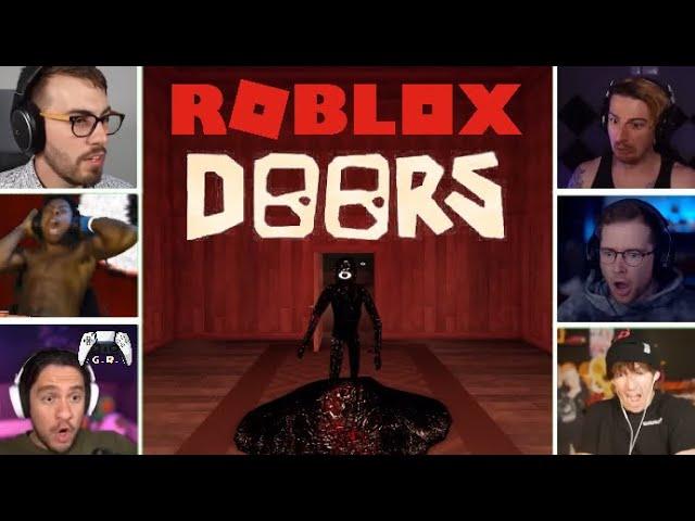 Gamers React to the Seek Chase Scene | Doors (Roblox Horror Game)