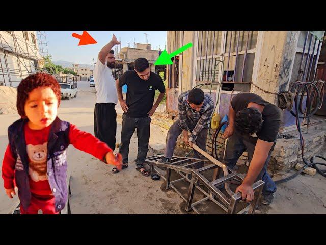 Documentary of Nomadic Life: Mojtaba's Help to Arad, the Little Mountain Man