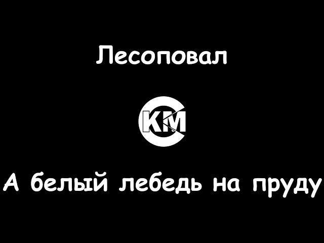 Лесоповал А белый лебедь на пруду караоке