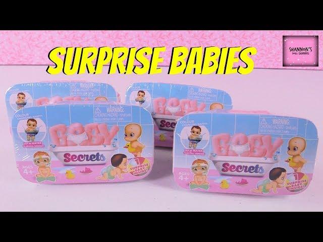 Baby Secrets Color Change Surprise Baby Doll Review | ShannonsDollChannel