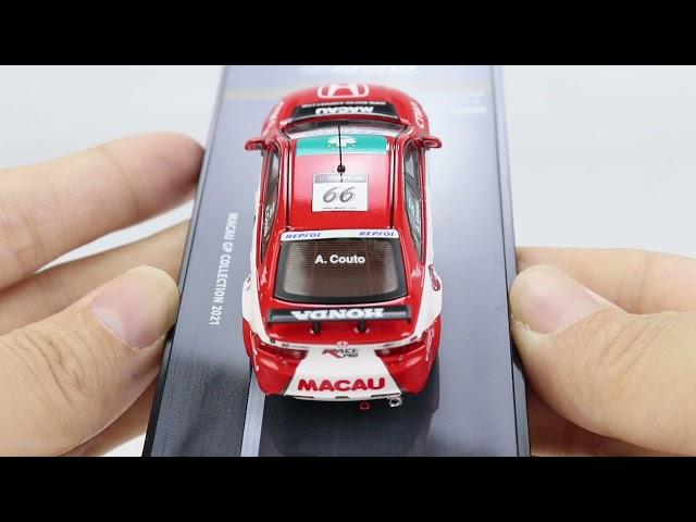 INNO 1:64  Diecast HONDA ACCORD Macau World Touring Championship 2008-Andre Couto available now