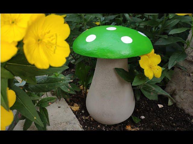 Garden Decoration Ideas from Cement | Cement Craft Ideas | DIY GARDEN FIGURES