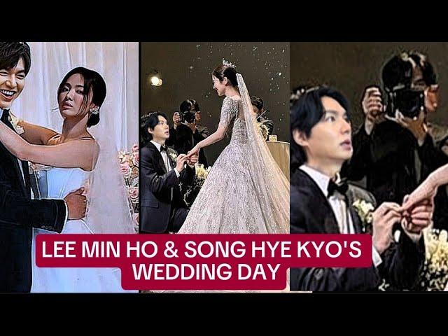 THE MOST AWAITED WEDDING OF LEE MIN HO AND SONG HYE KYO! CONGRATULATIONS