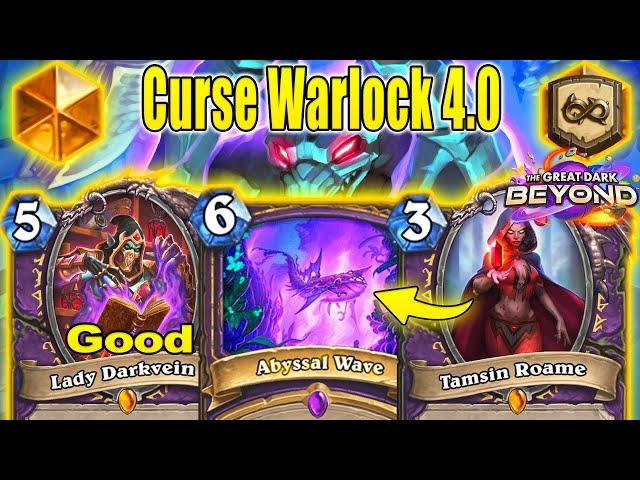 Curse Warlock 4.0 Deck is Back in 2025 With Fun Cards! The Great Dark Beyond Mini-Set | Hearthstone