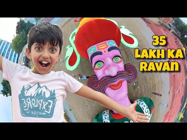 Duniya Ka Sabse Bada Ravan Dekh Liya  | World's Biggest Ravan Dwarka Delhi | Yaatri