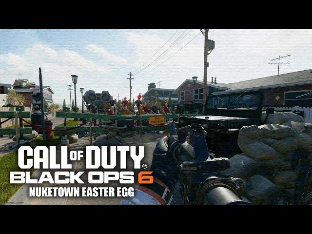 Black Ops 6 NUKETOWN Easter Egg (Nuketown 2024)