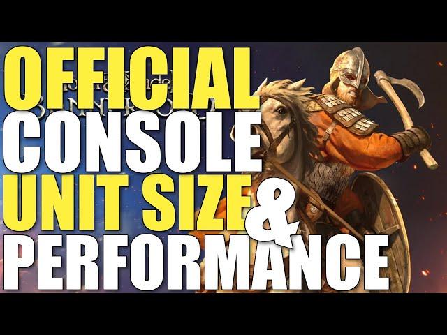 Bannerlord Console Unit Size & Peformance Mount and Blade Q&A