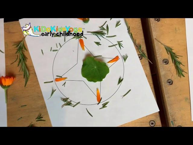 Art Activity: Mandala at KiDo Kids Yoga preschool