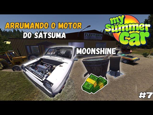 PRIMEIRO MOONSHINE FOI HORRÍVEL - My Summer Car #7